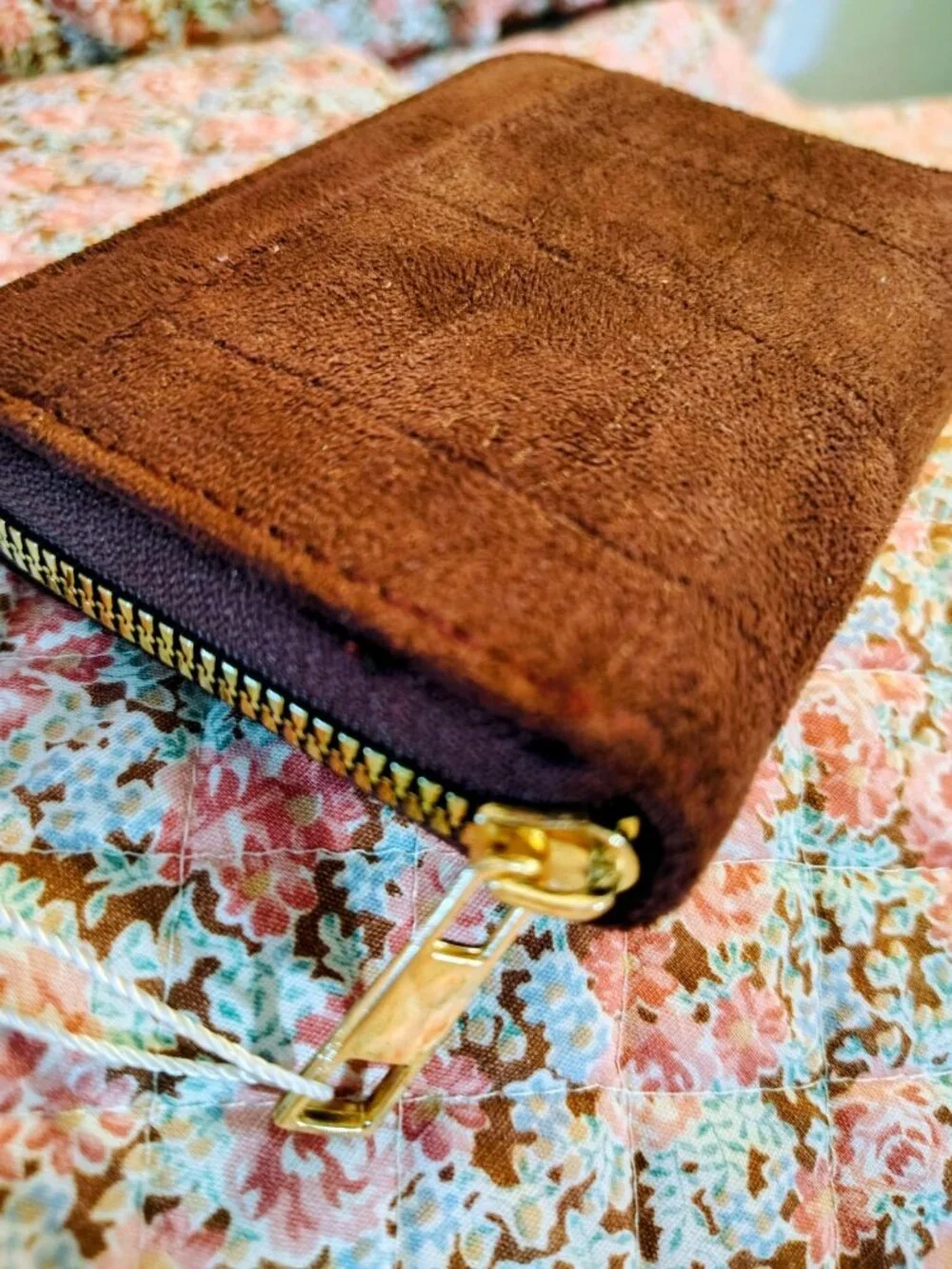 NWT Primark Brown Burgundy Faux Leather Wallet